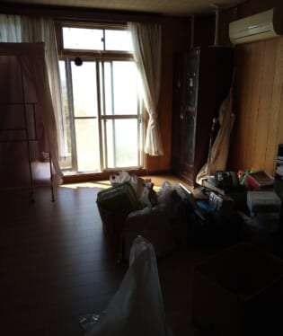 奈良県香芝市 M様の不用品回収作業前のご自宅の写真