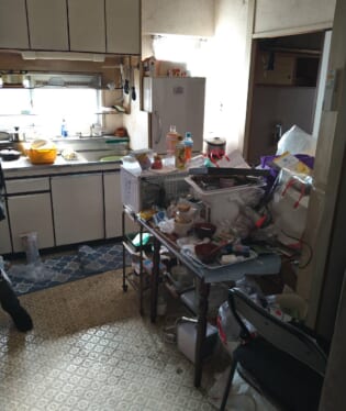 奈良 K様の特殊清掃作業前のご自宅の写真