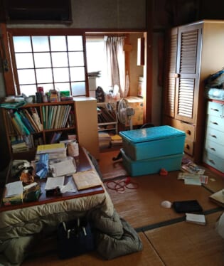 奈良県奈良市 R様の不用品回収作業前のご自宅の写真