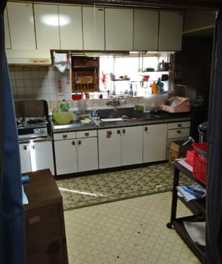 京都府京都市 I様の特殊清掃作業前のご自宅の写真