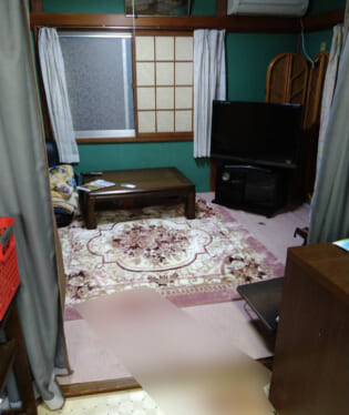 大阪 O様の特殊清掃作業前のご自宅の写真