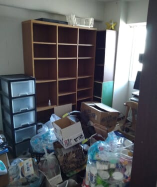 京都府綾部市 T様の不用品回収作業前のご自宅の写真