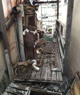 大阪府大阪市鶴見区 G様の不用品回収作業前のご自宅の写真