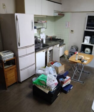 奈良県奈良市 B様の不用品回収作業前のご自宅の写真