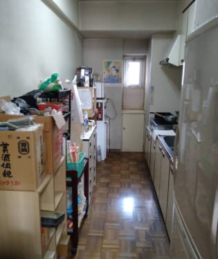 大阪府大阪市港区 K様の不用品回収作業前のご自宅の写真