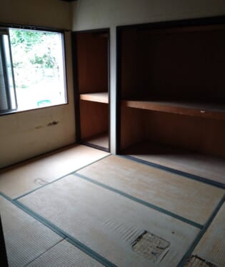 大阪府吹田市 D様の不用品回収作業後のご自宅の写真