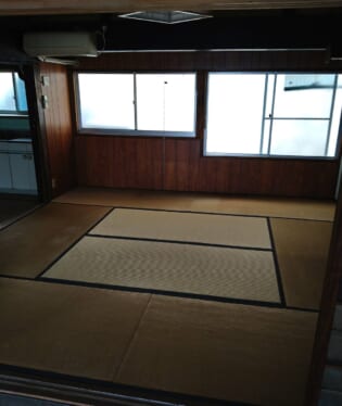 奈良県生駒郡安堵町 W様の不用品回収作業後のご自宅の写真