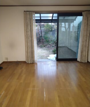 奈良県宇陀郡曽爾村の不用品回収作業後のご自宅の写真