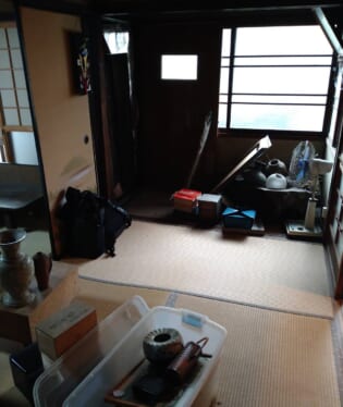 奈良県宇陀市 R様の不用品回収作業前のご自宅の写真