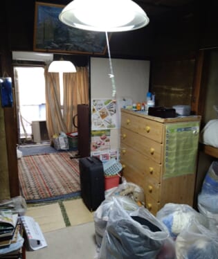 大阪府守口市 T様の不用品回収作業前のご自宅の写真