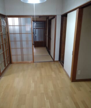 大阪府堺市南区 N様の不用品回収作業後のご自宅の写真