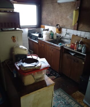 大阪府東大阪市 Y様の不用品回収作業前のご自宅の写真