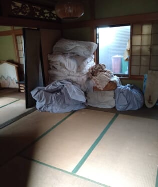 大阪府堺市 Z様の不用品回収作業前のご自宅の写真