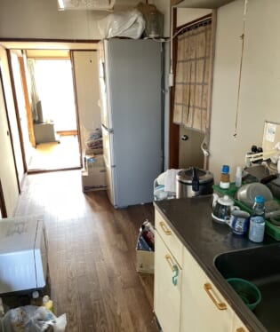 大阪府大阪市此花区 A様の不用品回収作業前のご自宅の写真