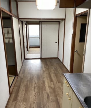 大阪府大阪市此花区 A様の不用品回収作業後のご自宅の写真