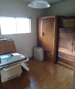 大阪府豊中市 B様の不用品回収作業前のご自宅の写真