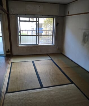 大阪府吹田市 D様の不用品回収作業後のご自宅の写真