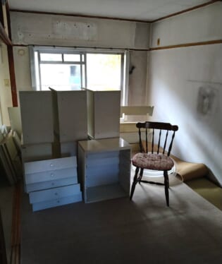 大阪府吹田市 D様の不用品回収作業前のご自宅の写真