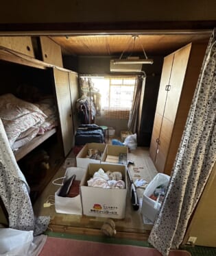京都府京都市下京区 E様の不用品回収作業前のご自宅の写真