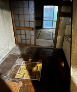 大阪府箕面市 F様の不用品回収作業後のご自宅の写真