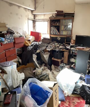 奈良 N様のゴミ屋敷片付け前のご自宅の写真