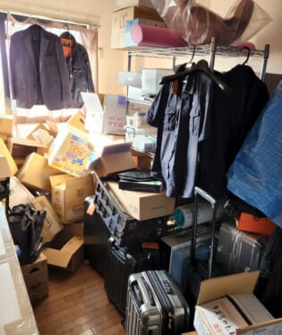 奈良県北葛城郡広陵町 N様の不用品回収作業前のご自宅の写真