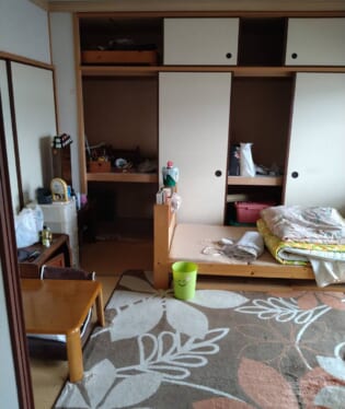 大阪府門真市 O様の不用品回収作業前のご自宅の写真