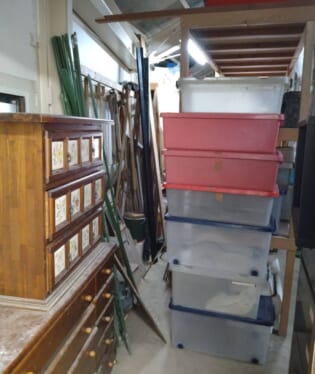 大阪府泉南郡熊取町 H様の不用品回収作業前のご自宅の写真