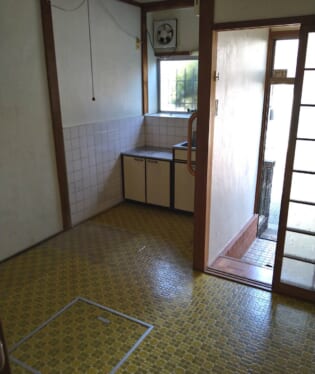 京都府綴喜郡宇治田原町 Y様の遺品整理作業後のご自宅の写真