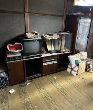 大阪府大阪市淀川区 D様の不用品回収作業前のご自宅の写真