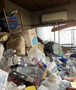 京都府京都市 F様のゴミ屋敷片付け前のご自宅の写真