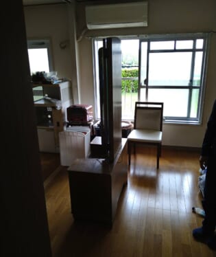 奈良県奈良市 F様の不用品回収作業前のご自宅の写真