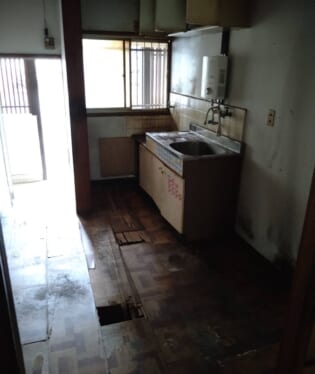 奈良県五條市 E様の遺品整理作業後のご自宅の写真
