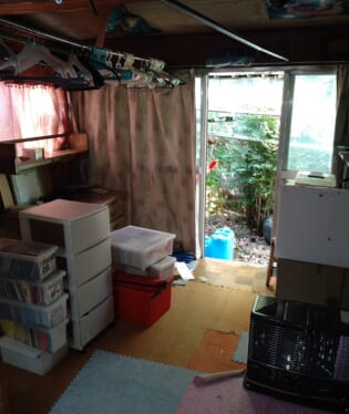 奈良県高市郡高取町 S様の遺品整理作業前のご自宅の写真