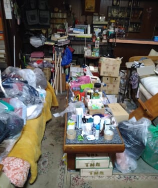 大阪 H様の不用品回収作業前のご自宅の写真