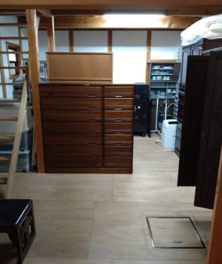 奈良県高市郡明日香村 W様の遺品整理作業前のご自宅の写真