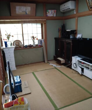 奈良県宇陀市 A様の遺品整理作業前のご自宅の写真