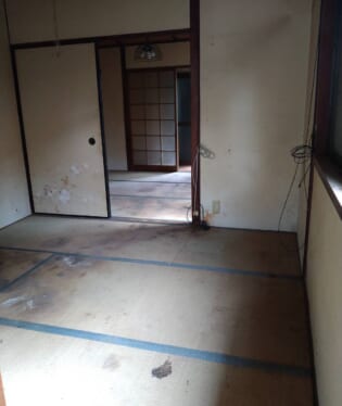 大阪府 N様のゴミ屋敷片付け後のご自宅の写真