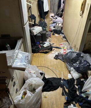 大阪 D様のゴミ屋敷片付け前のご自宅の写真