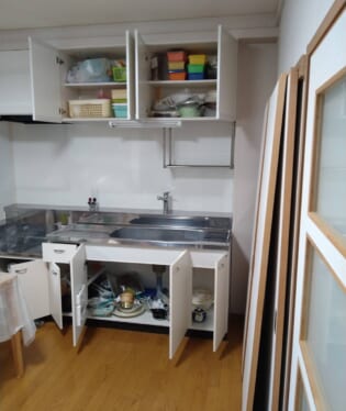奈良県北葛城郡河合町 K様の遺品整理作業前のご自宅の写真