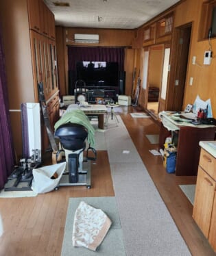 奈良 O様の特殊清掃作業前のご自宅の写真