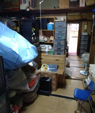 奈良県北葛城郡上牧町 M様の遺品整理作業前のご自宅の写真