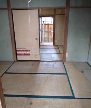 奈良県北葛城郡上牧町 M様の遺品整理作業後のご自宅の写真