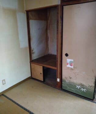 京都府京都市山科区 K様の不用品回収作業後のご自宅の写真