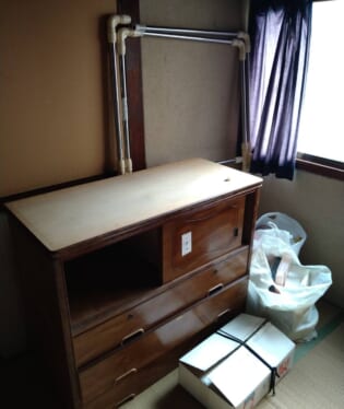 奈良県磯城郡田原本町 K様の不用品回収作業前のご自宅の写真