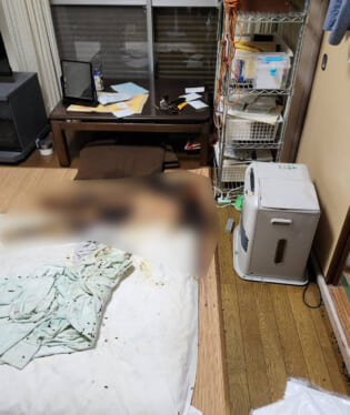 京都府京都市 H様の特殊清掃作業前のご自宅の写真