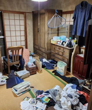 大阪府大阪市 P様の特殊清掃作業前のご自宅の写真