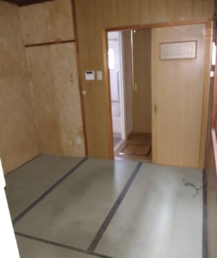 京都府京都市左京区 W様の遺品整理作業後のご自宅の写真