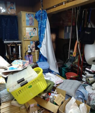 大阪府池田市 Y様の遺品整理作業前のご自宅の写真