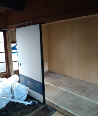 大阪府池田市 Y様の遺品整理作業後のご自宅の写真